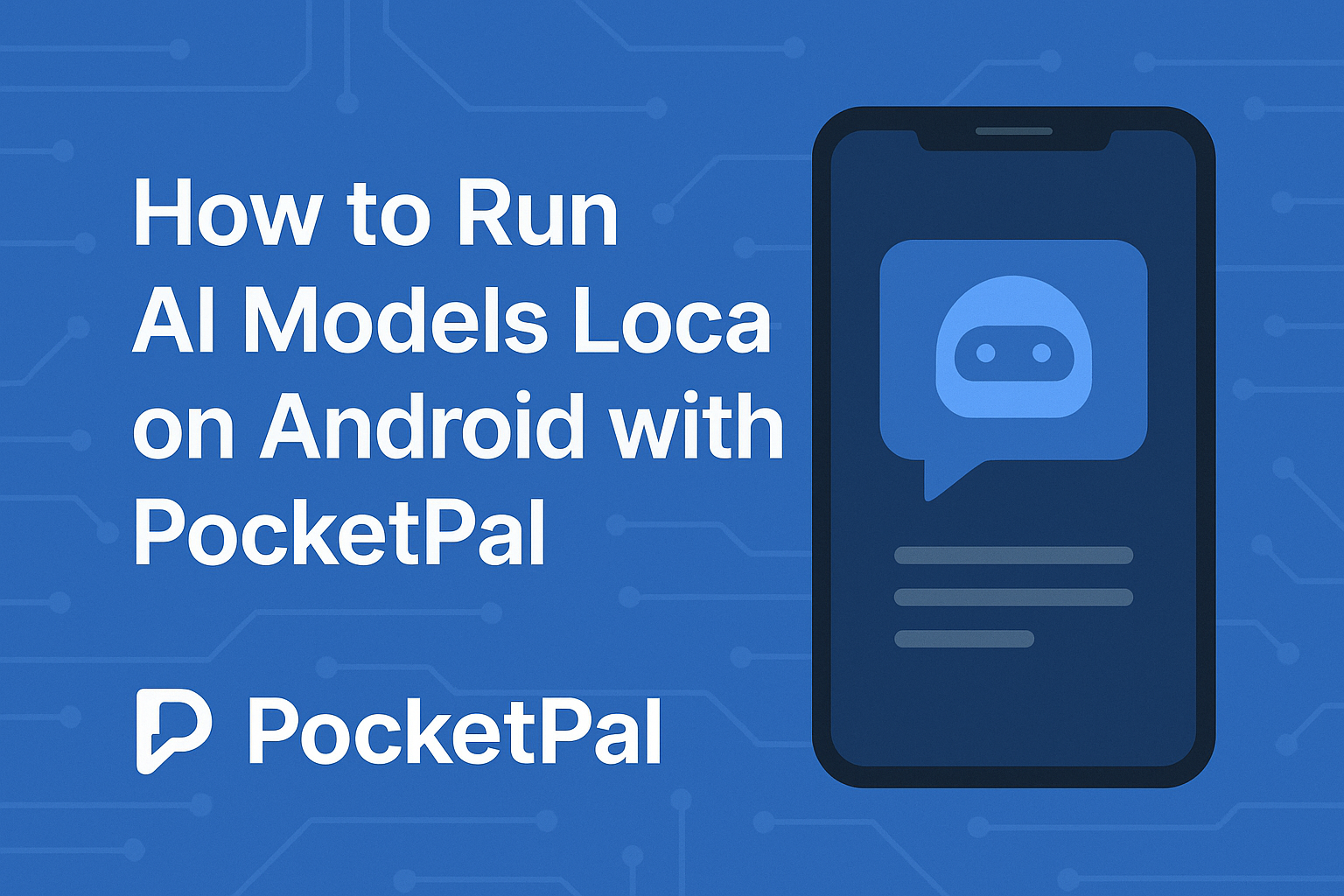 Como Rodar Modelos de IA Localmente no Android com PocketPal